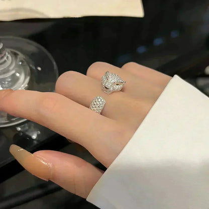 [Vintora]PANTHERE 5.5MM ALL DIAMOND RING