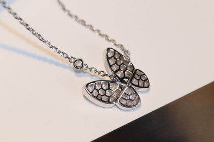 [Vintora]BUTTERFLY DIAMOND NECKLACE