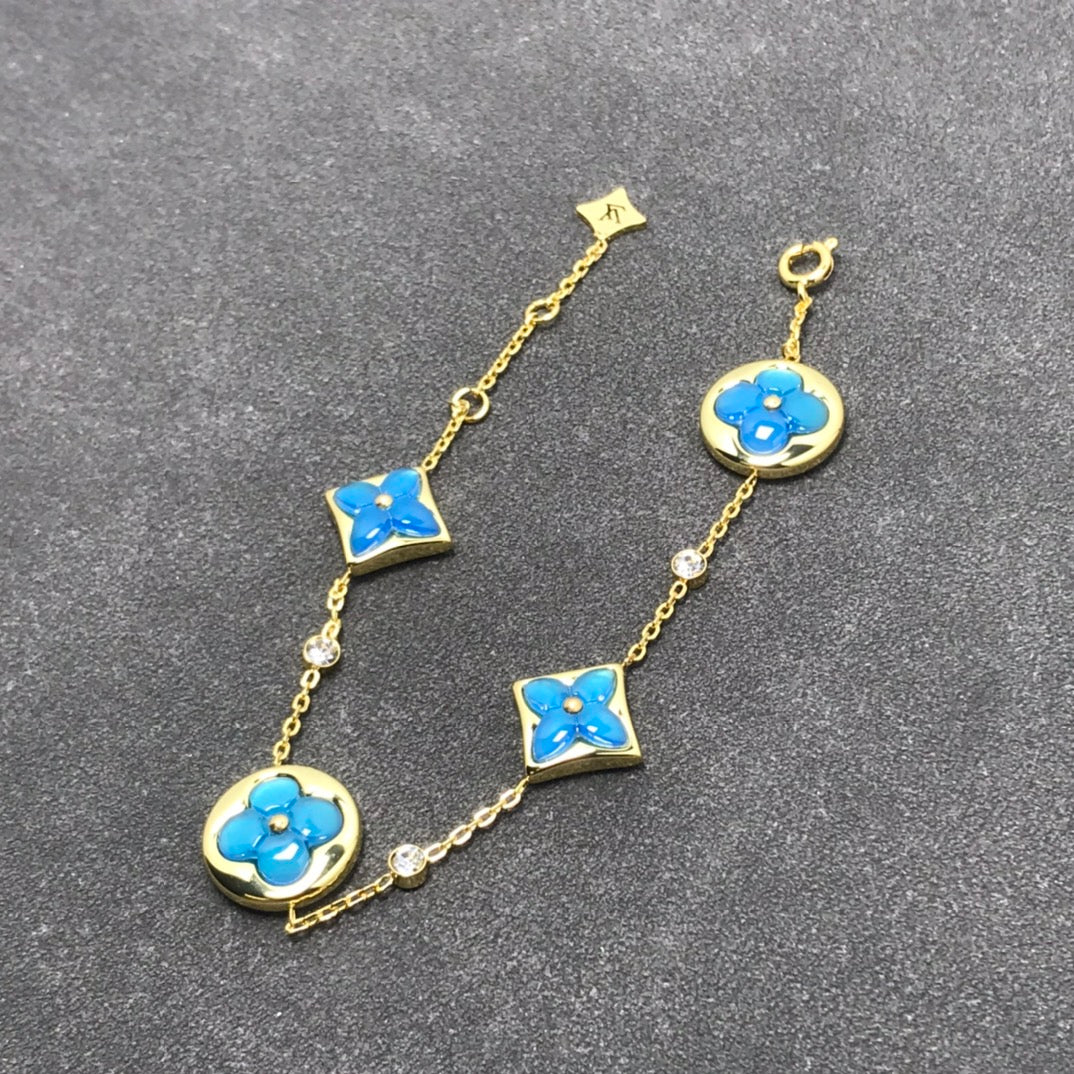 [Vintora]STAR AND SUN TURQUOISE 4 MOTIFS 3 DIAMONDS