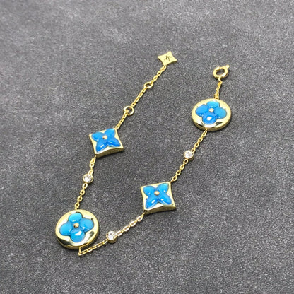 [Vintora]STAR AND SUN TURQUOISE 4 MOTIFS 3 DIAMONDS