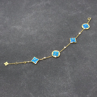 [Vintora]STAR AND SUN TURQUOISE 4 MOTIFS 3 DIAMONDS