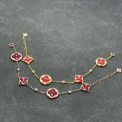 [Vintora]STAR AND SUN CARNELIAN 4 MOTIFS 3 DIAMONDS