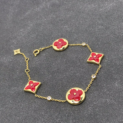 [Vintora]STAR AND SUN CARNELIAN 4 MOTIFS 3 DIAMONDS