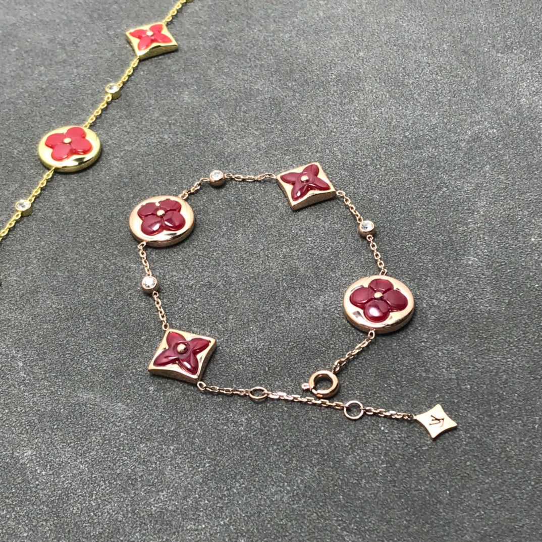 [Vintora]STAR AND SUN CARNELIAN 4 MOTIFS 3 DIAMONDS