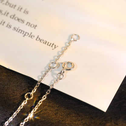 [Vintora]SUN MOTIF PINK MOP SILVER BRACELET