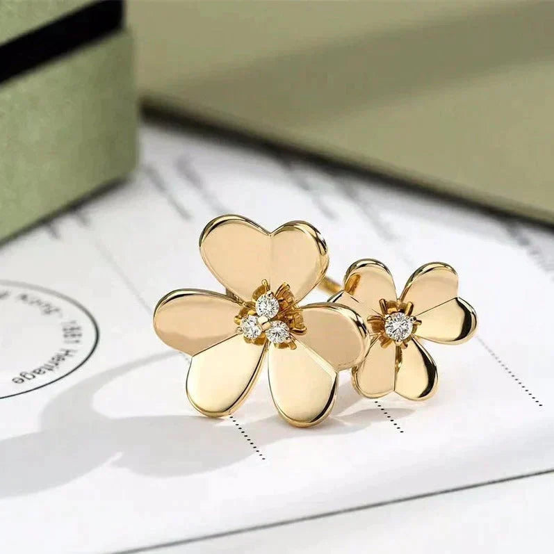 [Vintora]CLOVER COMOS GOLD DIAMOND RING