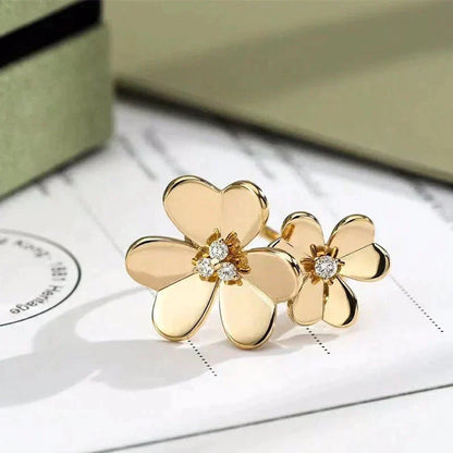 [Vintora]CLOVER COMOS GOLD DIAMOND RING