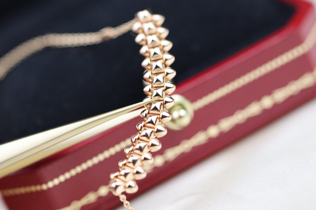 [Vintora]CLASH PINK GOLD NECKLACE
