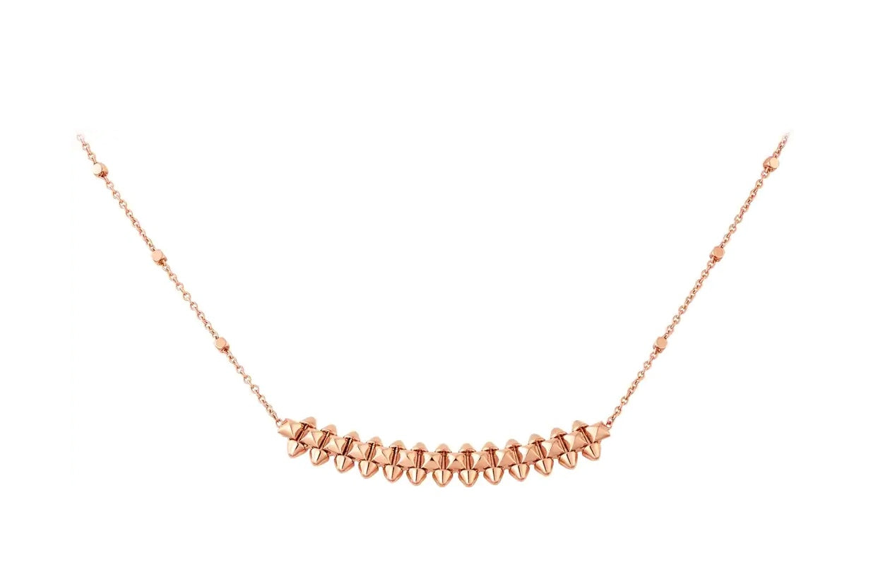 [Vintora]CLASH PINK GOLD NECKLACE