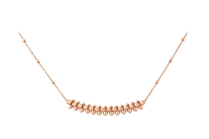 [Vintora]CLASH PINK GOLD NECKLACE