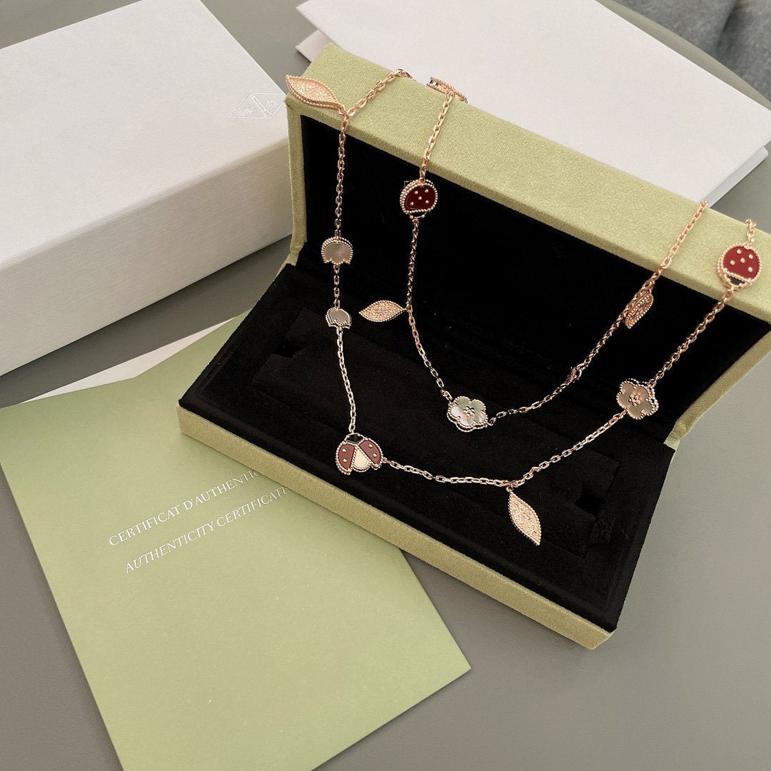 [Vintora]LUCKY SPRING 15 MOTIFS Vintora GOLD NECKLACE