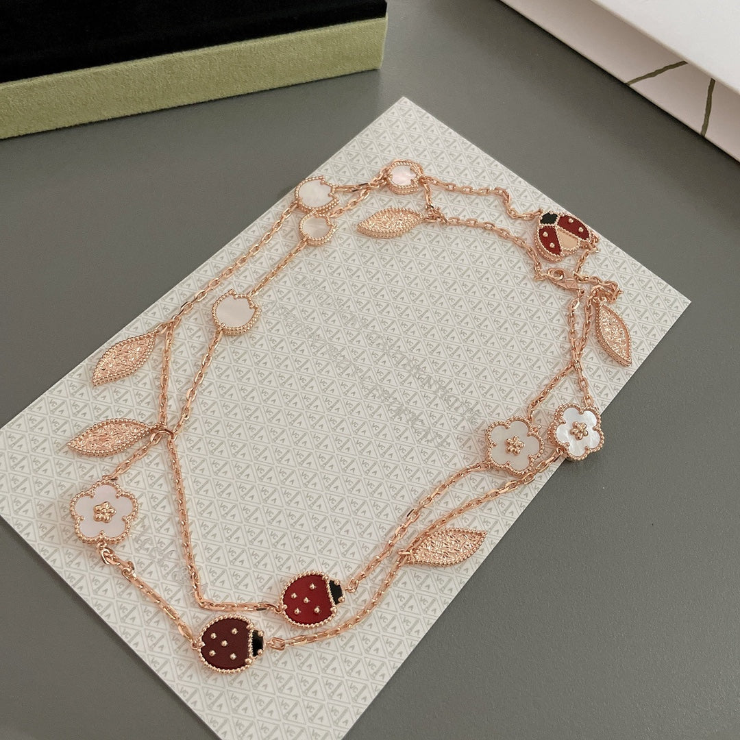 [Vintora]LUCKY SPRING 15 MOTIFS Vintora GOLD NECKLACE