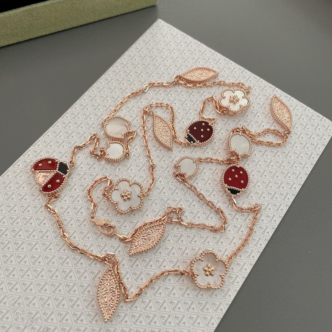 [Vintora]LUCKY SPRING 15 MOTIFS Vintora GOLD NECKLACE