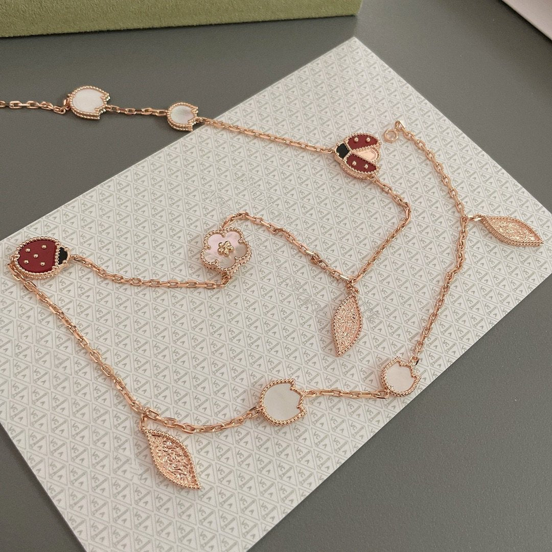 [Vintora]LUCKY SPRING 15 MOTIFS Vintora GOLD NECKLACE