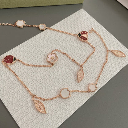 [Vintora]LUCKY SPRING 15 MOTIFS Vintora GOLD NECKLACE