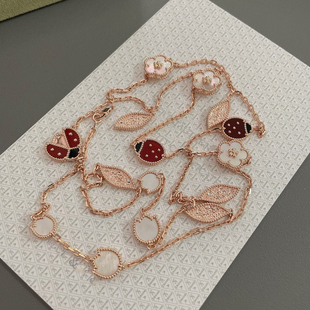 [Vintora]LUCKY SPRING 15 MOTIFS Vintora GOLD NECKLACE