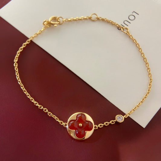 [Vintora]SUN PEDANT CARNELIAN BRACELET