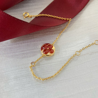 [Vintora]SUN PEDANT CARNELIAN BRACELET