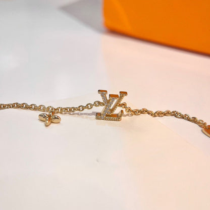 [Vintora]LOGO STAR MOTIF GOLD BRACELET