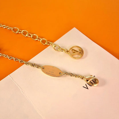 [Vintora]LOGO STAR MOTIF GOLD BRACELET