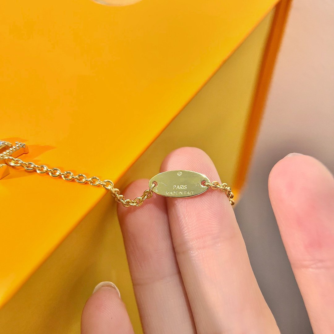 [Vintora]LOGO STAR MOTIF GOLD BRACELET