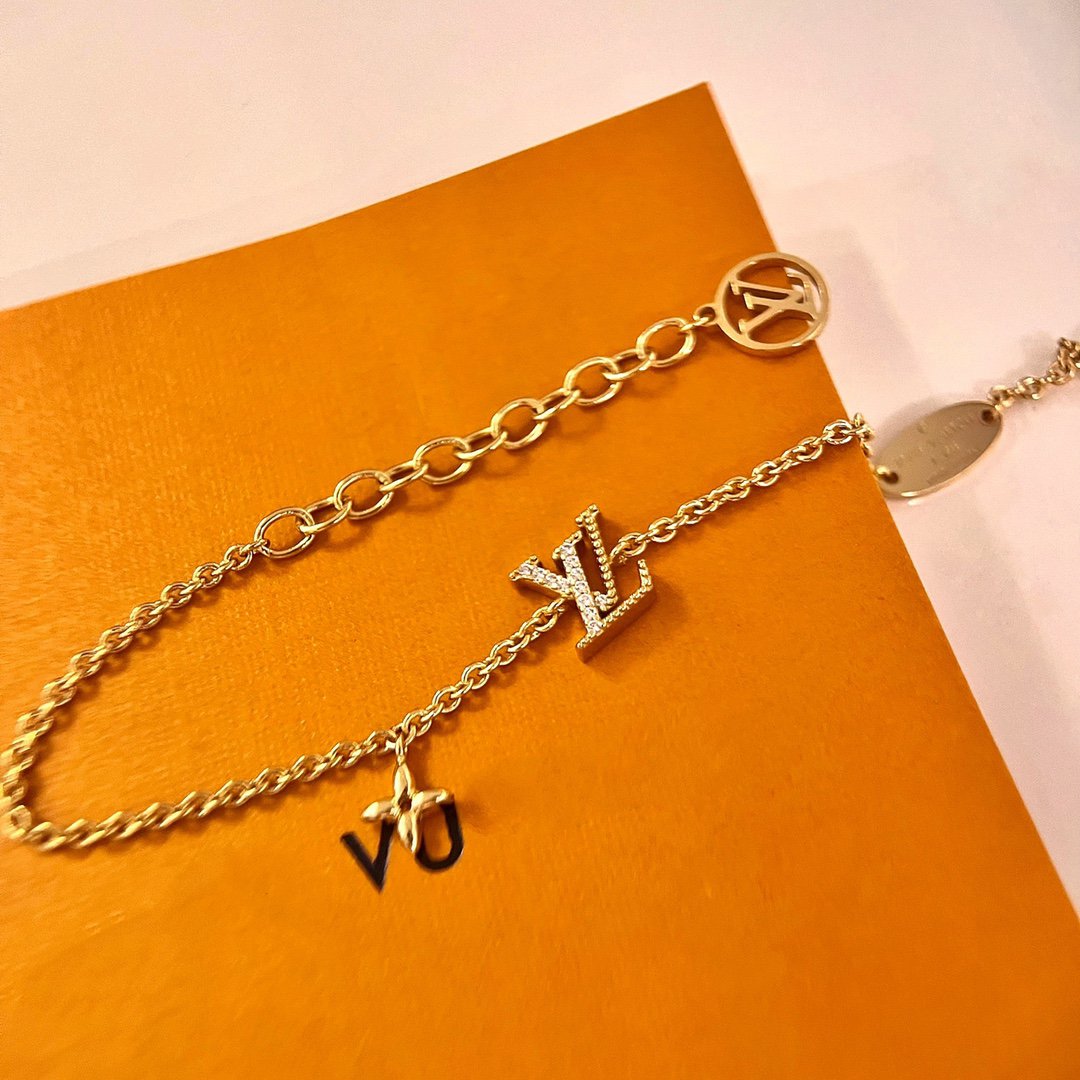[Vintora]LOGO STAR MOTIF GOLD BRACELET