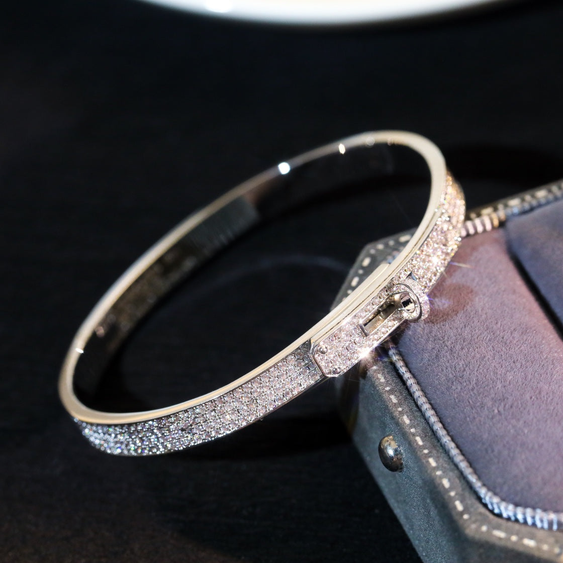 [Vintora]KELLY BRACELET DIAMOND PAVED