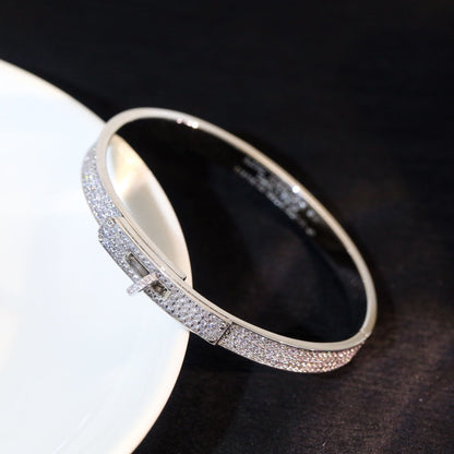 [Vintora]KELLY BRACELET DIAMOND PAVED