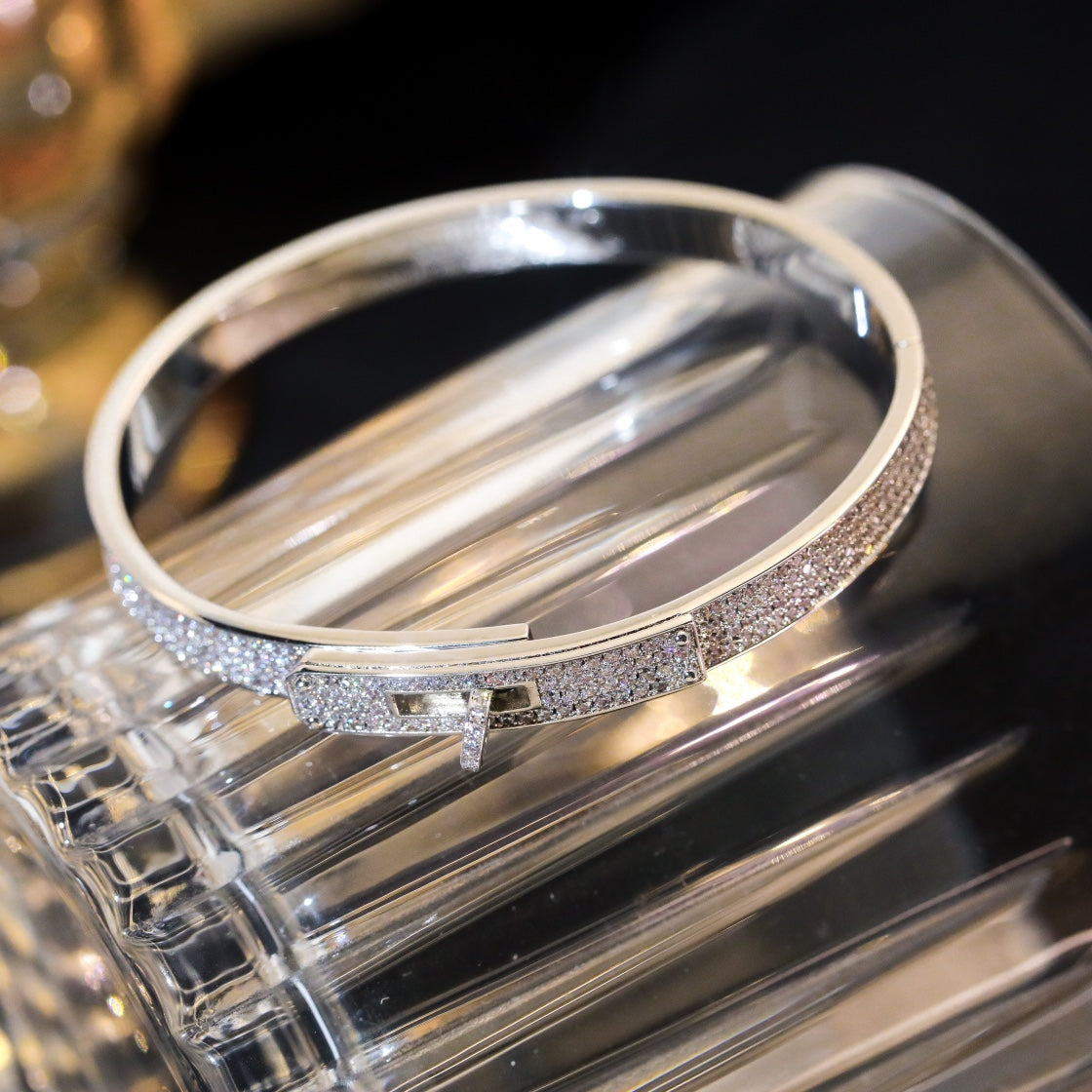 [Vintora]KELLY BRACELET DIAMOND PAVED