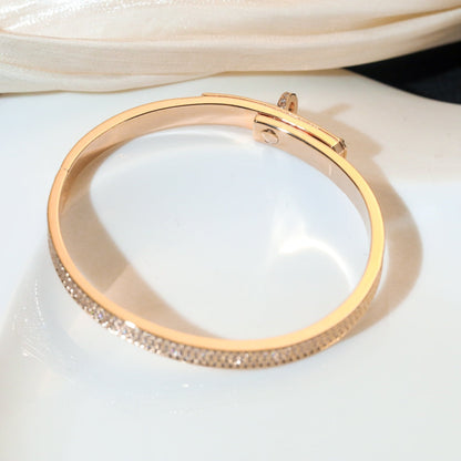 [Vintora]KELLY BRACELET DIAMOND PAVED