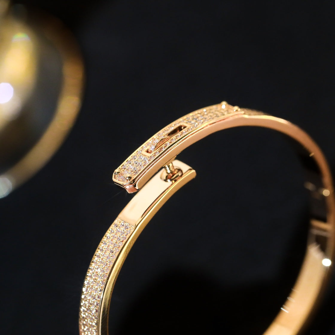 [Vintora]KELLY BRACELET DIAMOND PAVED