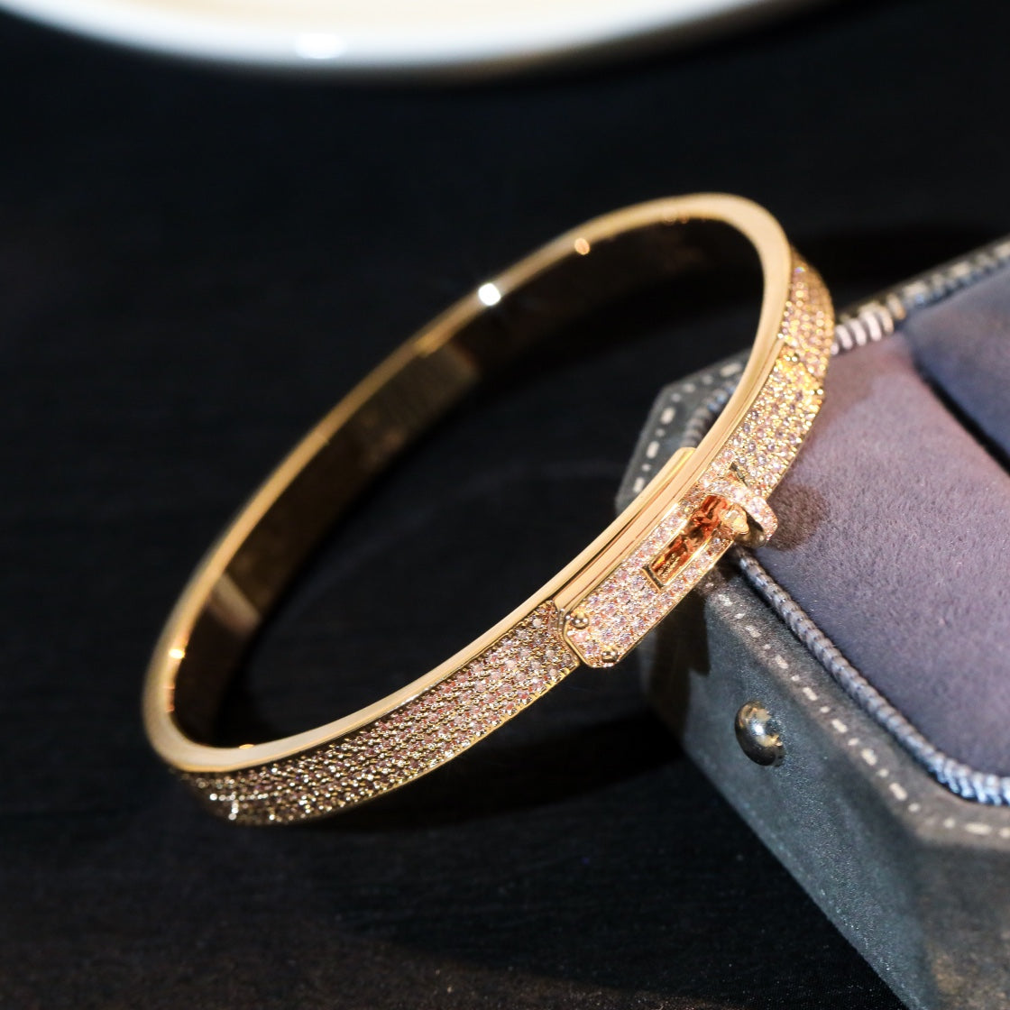 [Vintora]KELLY BRACELET DIAMOND PAVED