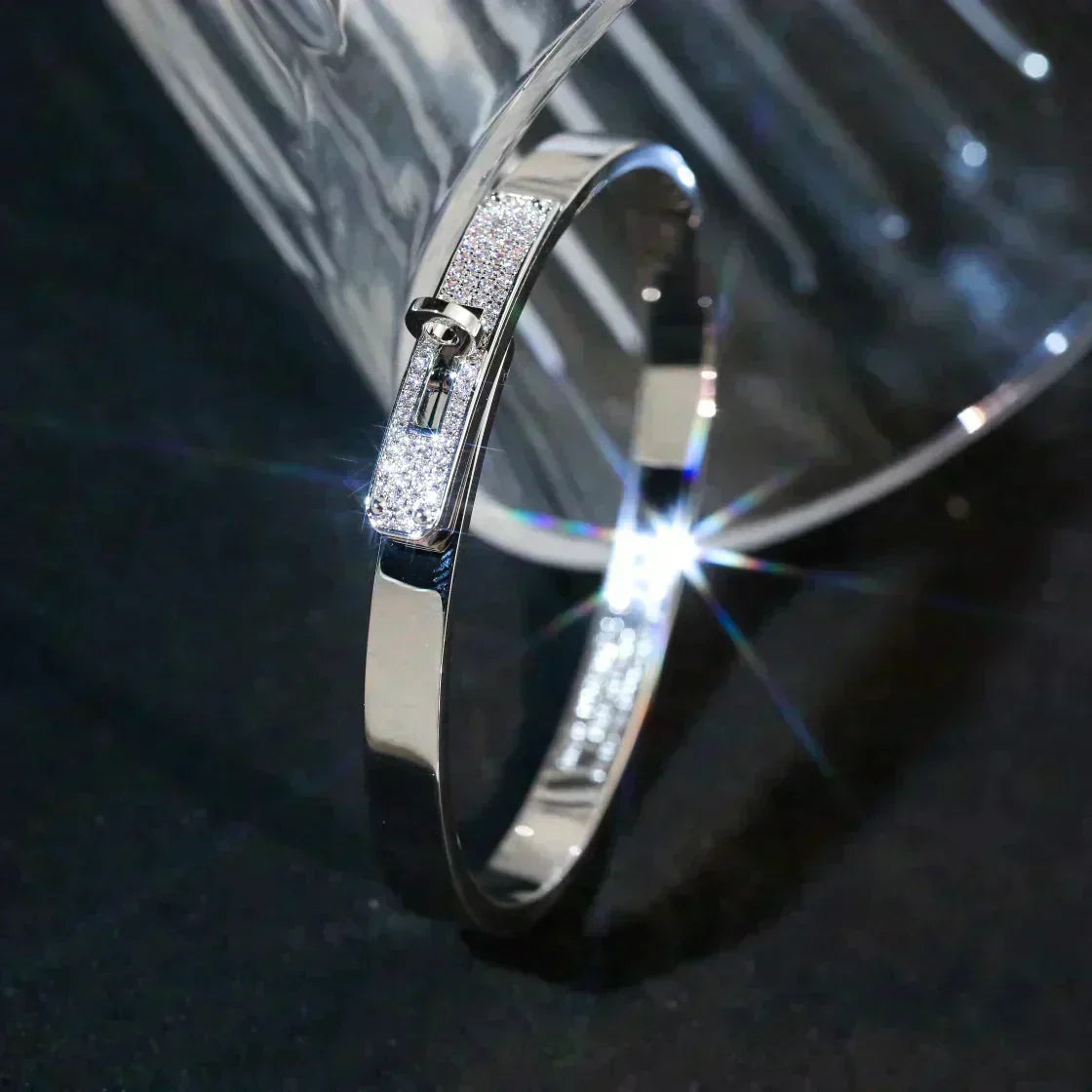[Vintora]KELLY SILVER DIAMOND BRACELET