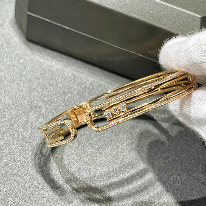 [Vintora]MOVE 10TH PAVED DIAMOND BRACELET