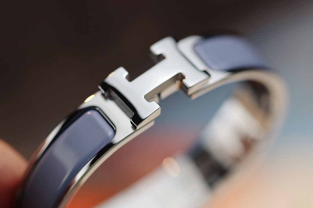[Vintora]H BRACELET 12MM BLUE GRAY