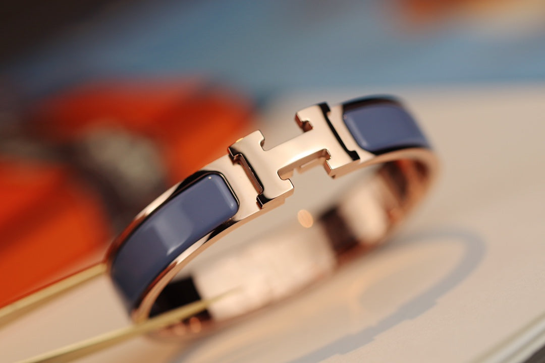 [Vintora]H BRACELET 12MM BLUE GRAY