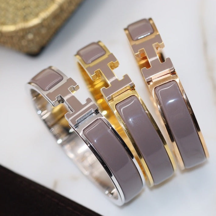 [Vintora]H BRACELET 12MM BROWN