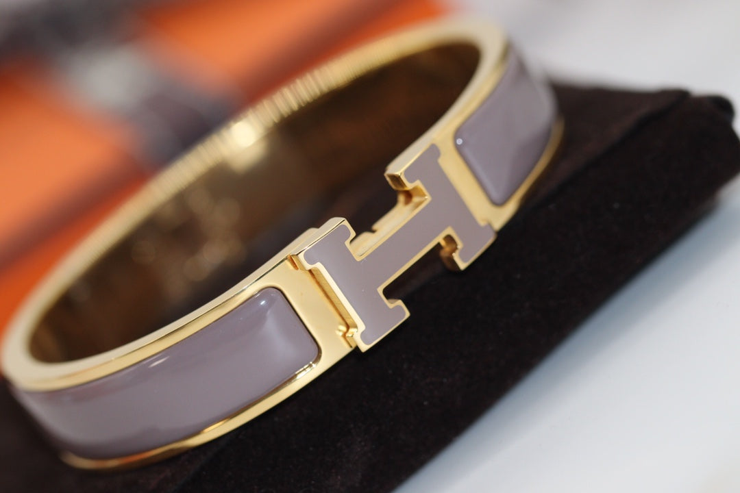 [Vintora]H BRACELET 12MM BROWN