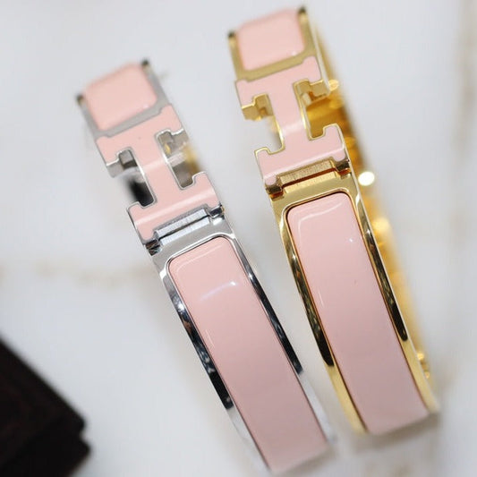 [Vintora]H BRACELET 12MM PINK