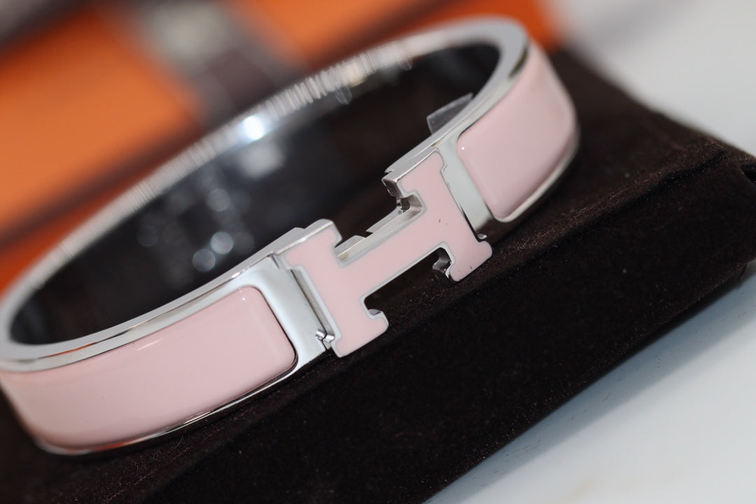 [Vintora]H BRACELET 12MM PINK