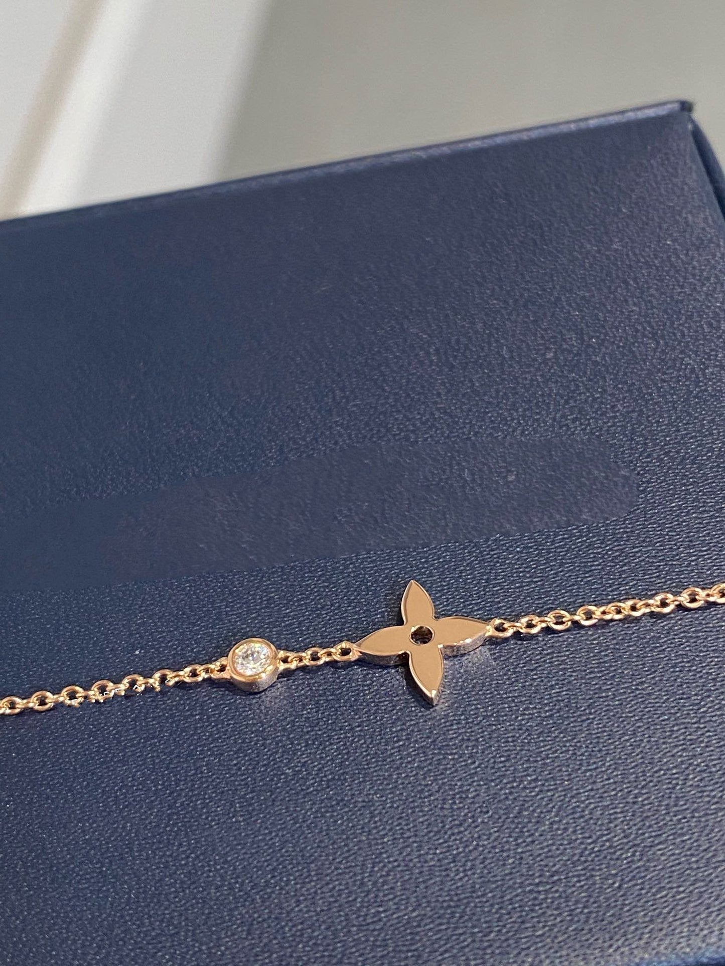 [Vintora]STAR DIAMOND PINK GOLD BRACELET