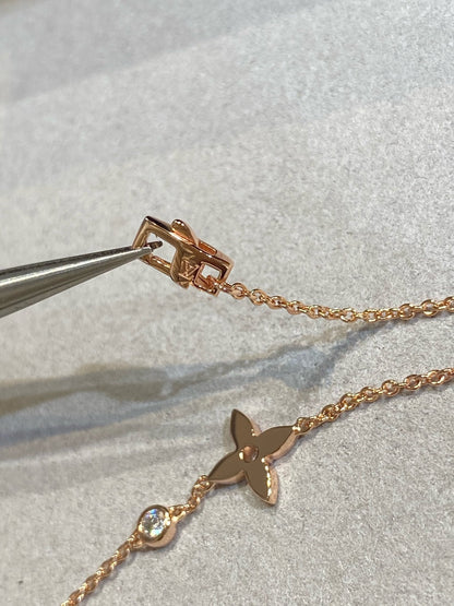 [Vintora]STAR DIAMOND PINK GOLD BRACELET