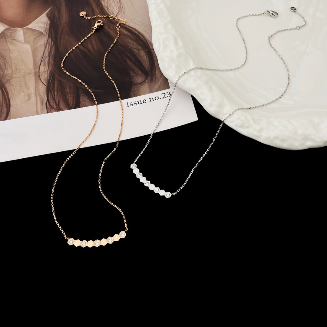 [Vintora]BEE MY LOVE DIAMOND NECKLACE