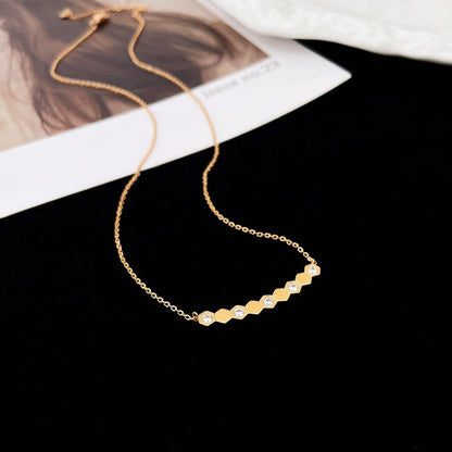 [Vintora]BEE MY LOVE DIAMOND NECKLACE
