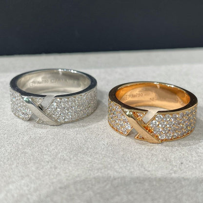 [Vintora]LIENS EVIDENCE  DIAMOND PAVED RING
