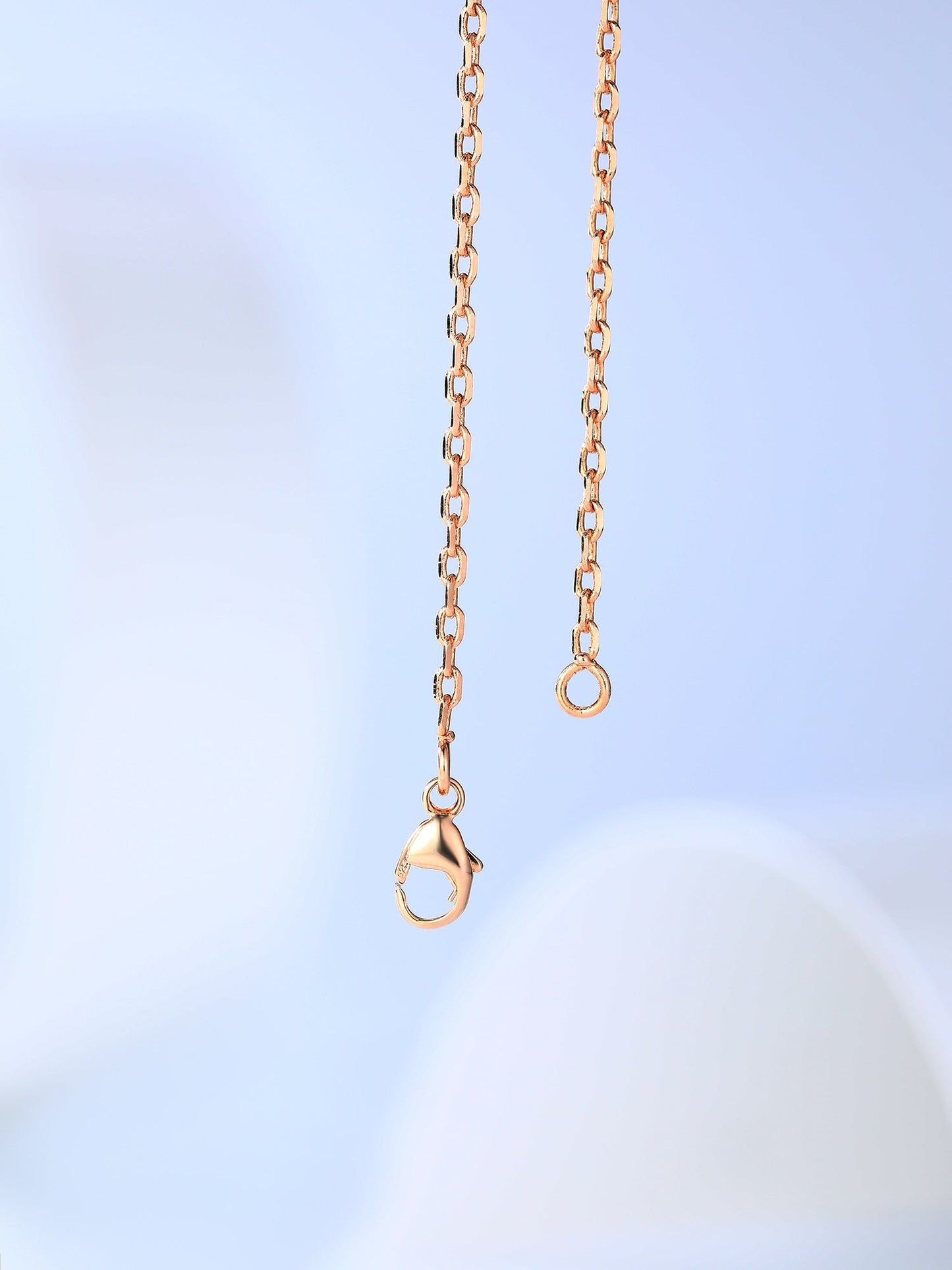[Vintora]H CAGE PINK GOLD NECKLACE