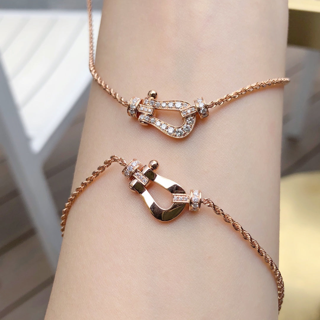 [Vintora]FORCE 10 PINK GOLD DIAMOND NECKLACE
