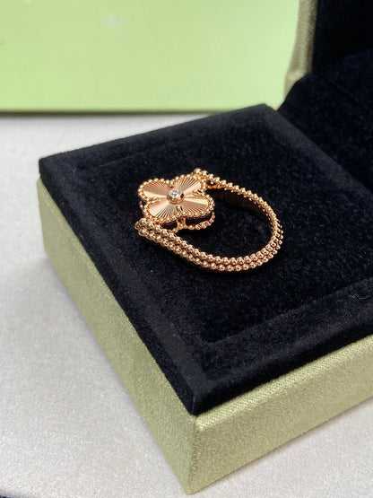 [Vintora]CLOVER RIVERSIBLE Vintora GOLD RING