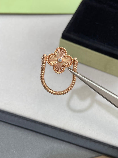 [Vintora]CLOVER RIVERSIBLE Vintora GOLD RING