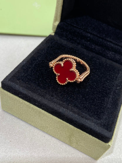 [Vintora]CLOVER RIVERSIBLE Vintora GOLD RING